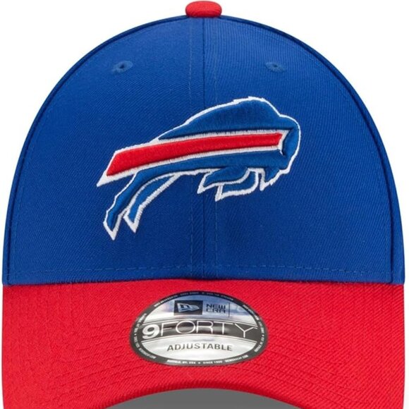 New Era Buffalo Bills 9Forty The League 2 Tone Adjustable Strap Hat Cap NEW - Picture 1 of 7